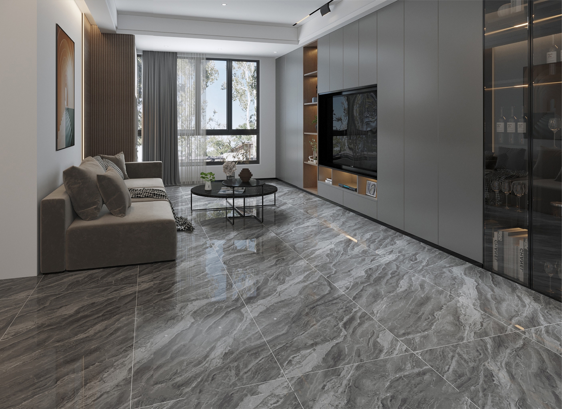gạch 60x120 bóng kiếng giá rẻ