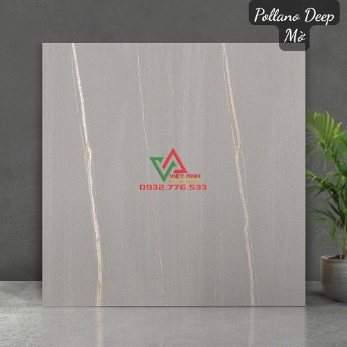 Gạch 80x80 Xám Ghi Sáng Vân Đá Sọc Trắng Vàng Mờ