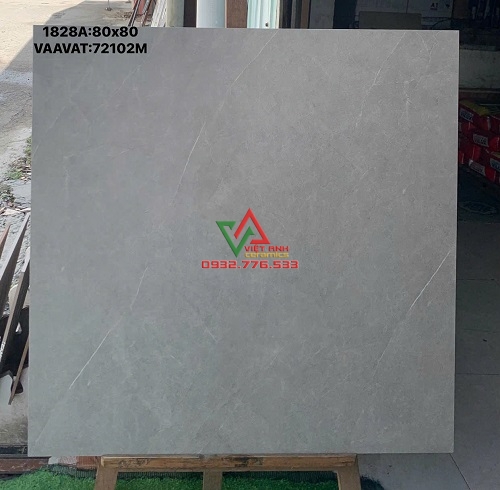 Gạch 80x80 Xám Ghi Vân Đá Mờ Việt Nam
