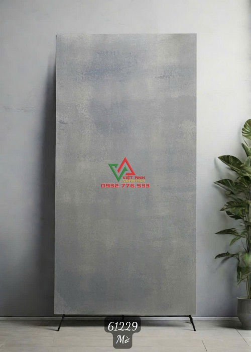 Gạch Khổ Lớn 60x120 Xám Giả Xi Măng Bề Mặt Mờ Ấn Độ