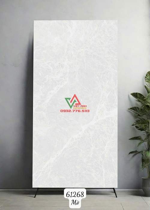 Gạch Khổ Lớn 60x120 Trắng Xám Vân Đá Cao Cấp Mờ Ấn Độ