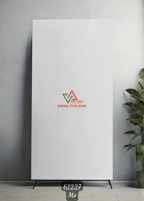 Gạch Ốp Lát 60x120 Xám Trắng Nhạt Trơn Mờ Ấn Độ