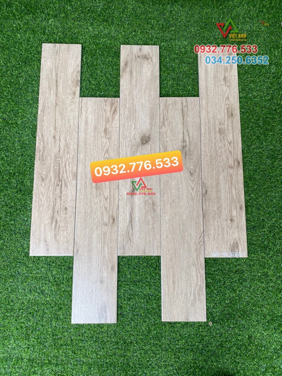 Gạch15x80 giả gỗ quận 10