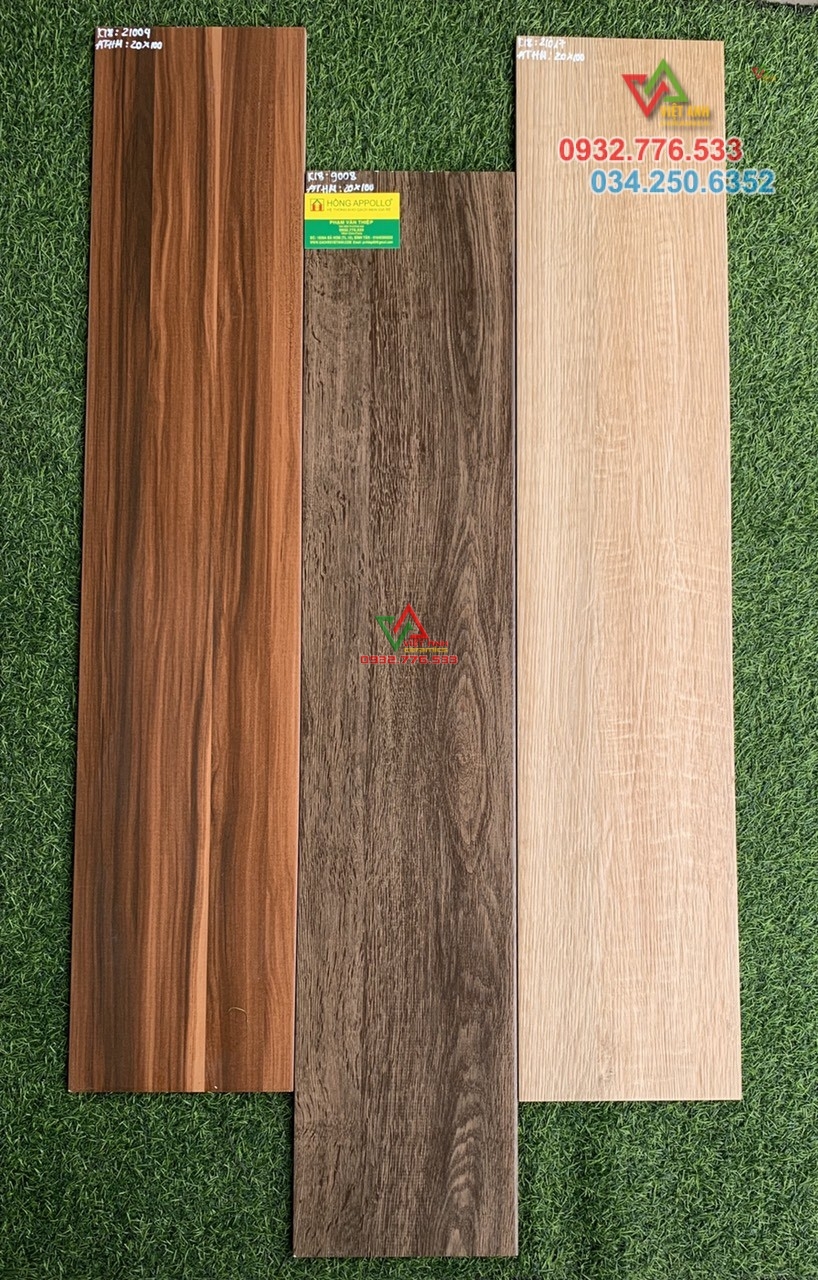 Gạch 20x100 gỗ lát sàn nhà chất lượng cao