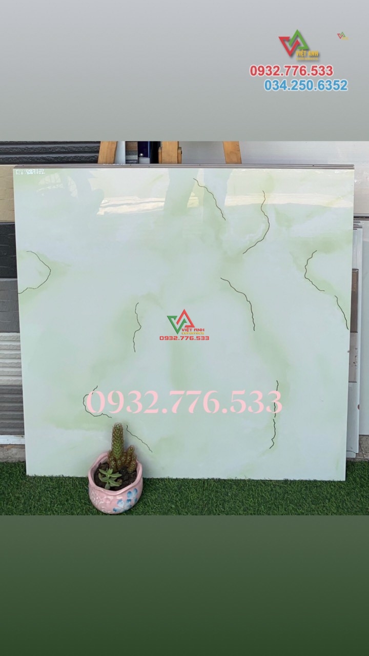 Gạch 808x0 màu xanh đá bóng kiếng hàng nhập khẩu TQ kim tuyến