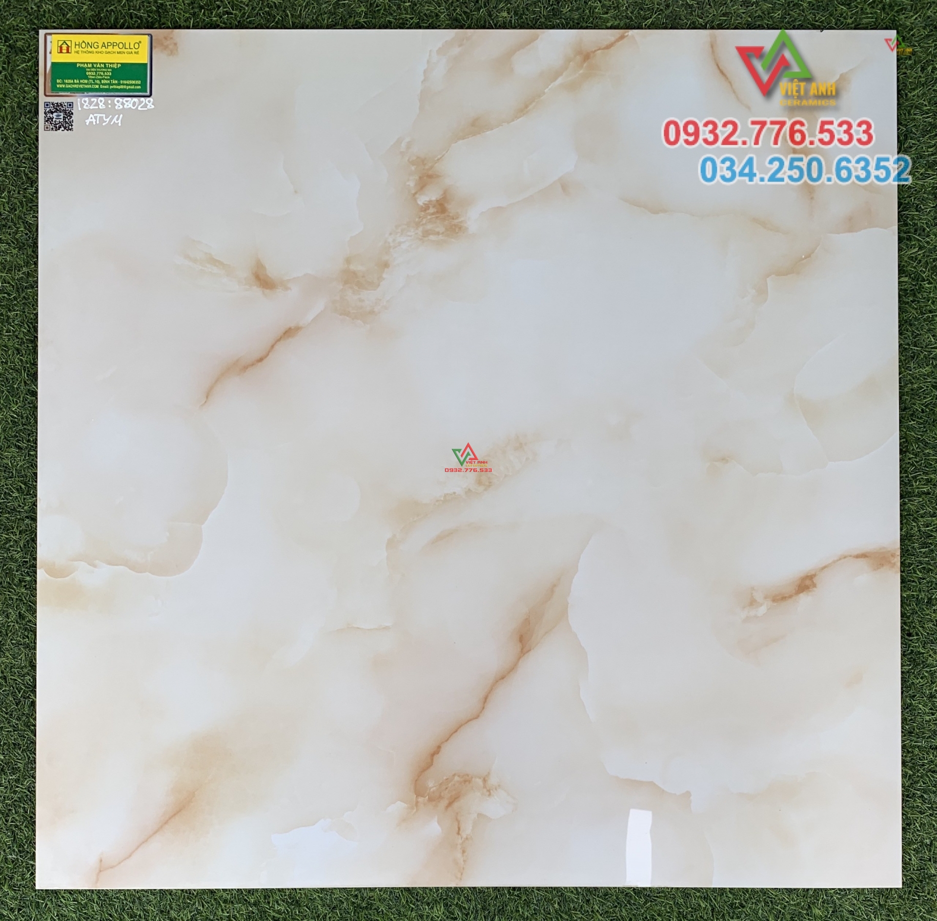 Gạch 80x80 ngọc thạch cao cấp