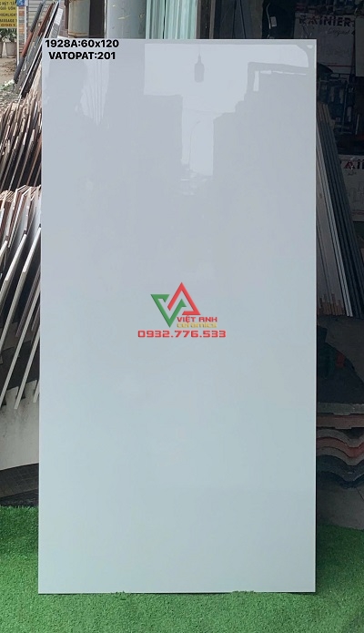 GẠCH 60X120 CMC TRẮNG TRƠN BÓNG KIẾNG