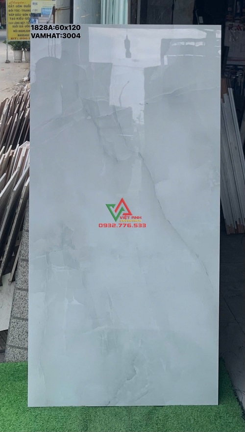 GẠCH 60X120 TRẮNG KHÓI VÂN ĐÁ ẤN ĐỘ CAO CẤP