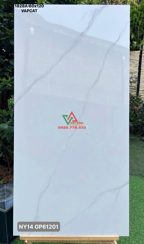 GẠCH 60X120 VÂN MÂY TRẮNG NHẸ TINH TẾ VIGLACERA