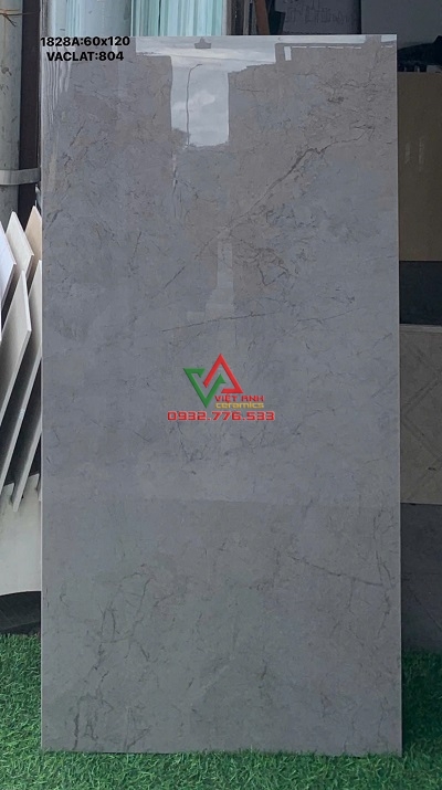 GẠCH 60X120 XÁM XI MĂNG VÂN ĐÁ BÓNG KIẾNG CAO CẤP