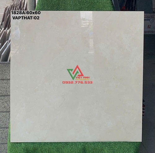 GẠCH 60X60 VIGLACERA VÀNG KEM VÂN ĐÁ BÓNG KIẾNG
