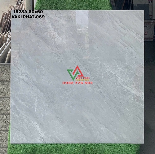 GẠCH 60X60 XÁM GHI VÂN XI MĂNG BÓNG KIẾNG