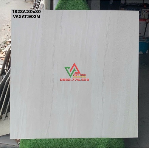 GẠCH 80X80 VÂN ĐÁ TRẮNG KEM MỜ SANG TRỌNG