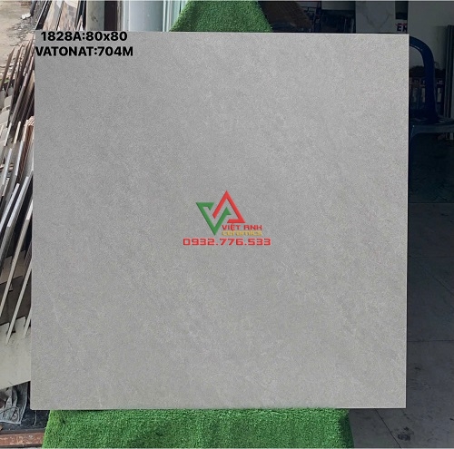 GẠCH 80X80 XÁM GHI VÂN ĐÁ MỜ CMC VIỆT NAM