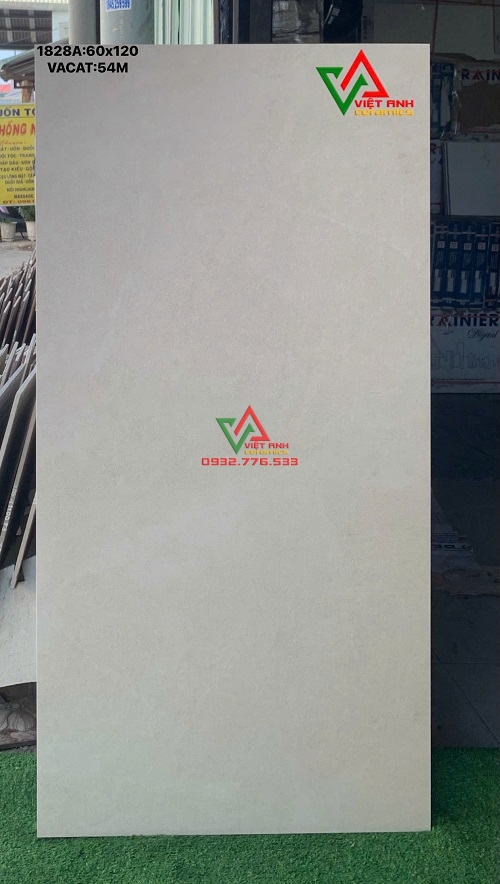 Gạch lát nền 60x120 vân xi măng bề mặt mờ cao cấp