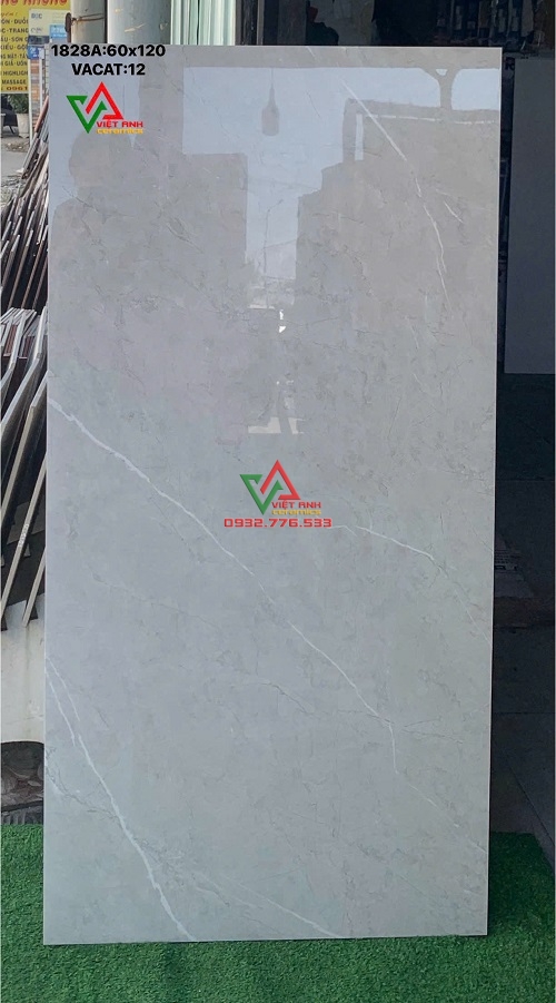 GẠCH LÁT NỀN 60X120 XÁM VÂN TRẮNG HÀNG VIỆT NAM