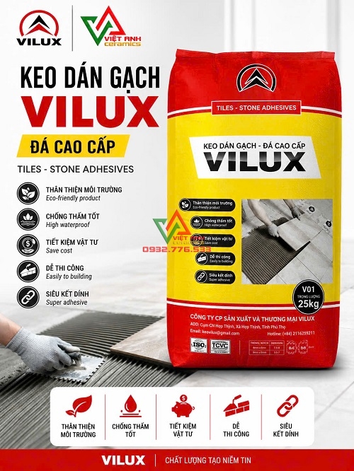 KEO DÁN GẠCH VILUX