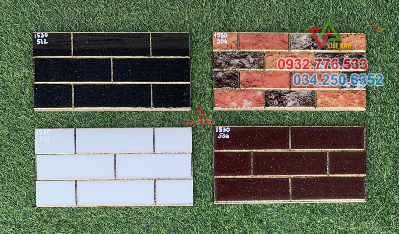 Gạch 15x30 trang trí mặt tiền cao cấp