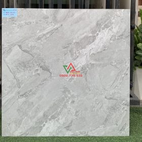 gạch 80x80 màu xám lát nền nhà villa