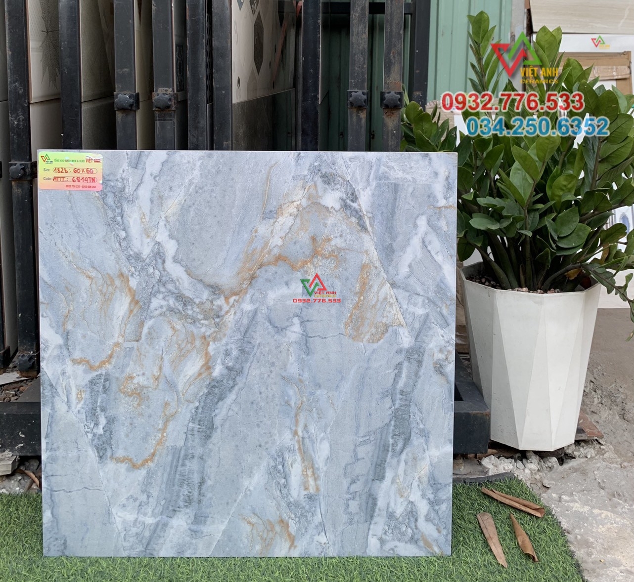 Gạch 60x60 đá marble sang trọng