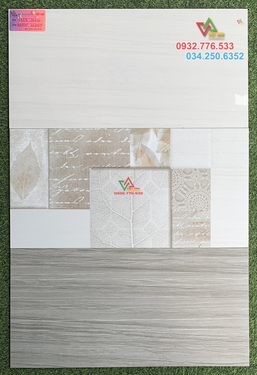 Gạch bóng kiếng 30x60 ốp tường phòng ngủ