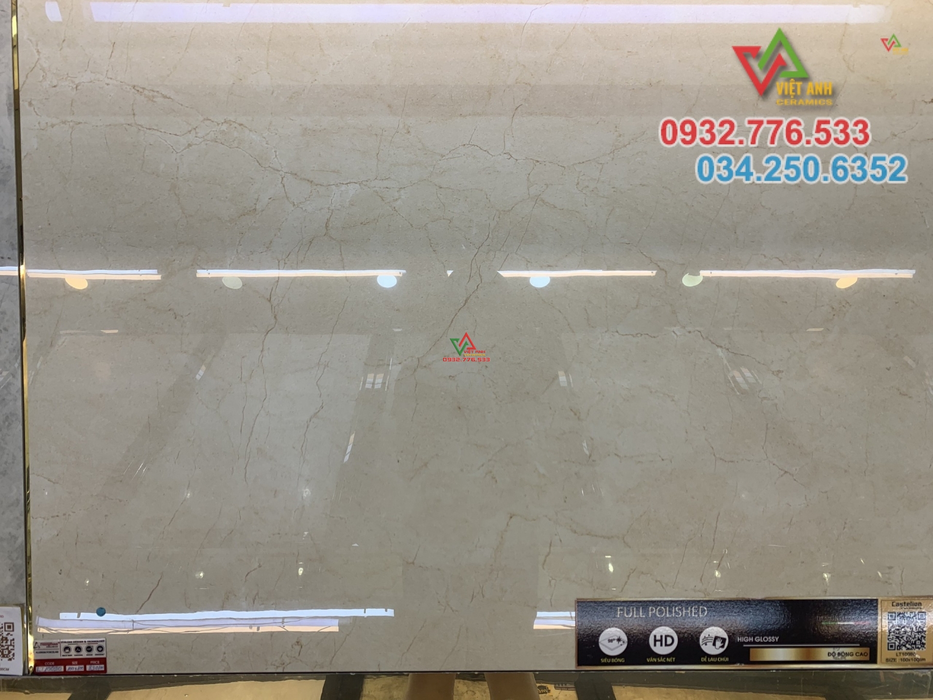 Gạch 100x100 sang trọng lát nền nhà chất lượng cao