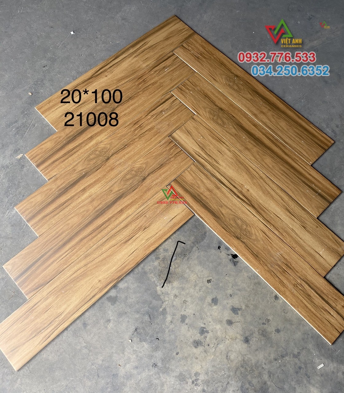 Gạch 20x120 lát nền sang trọng