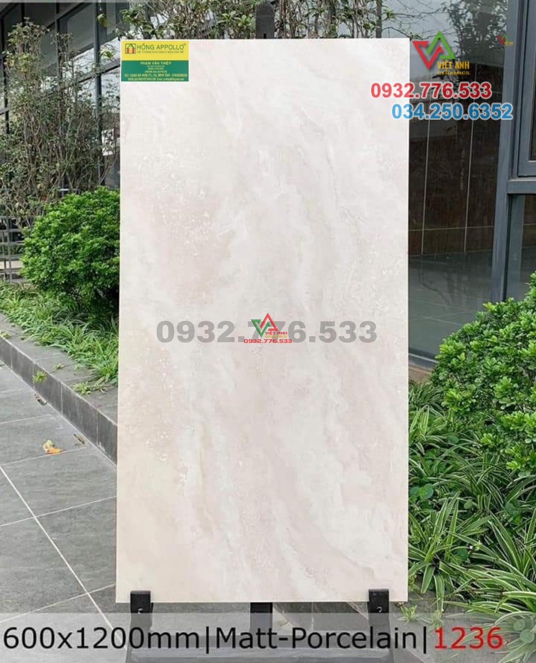 Gạch 60x120 hàng mờ cao cấp mã 1236