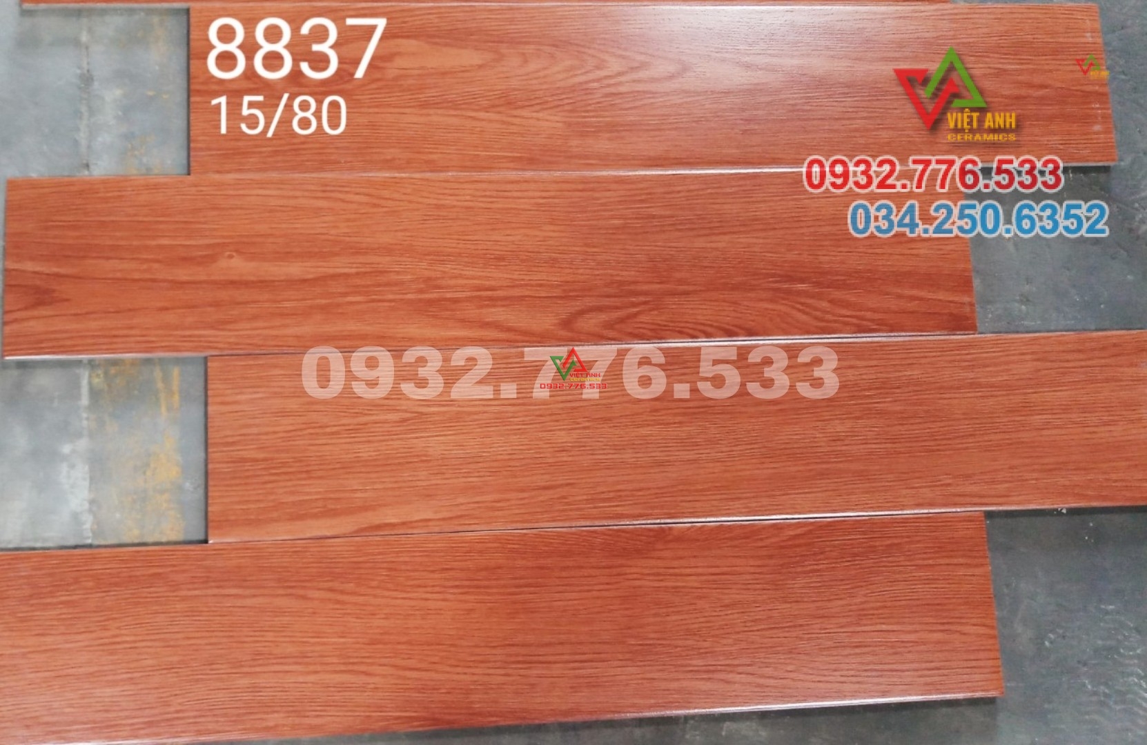 Gạch giả gỗ 15x80 cao cấp hiện đại
