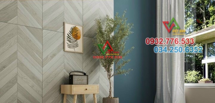 Mô hình gạch 60x120 ốp tường