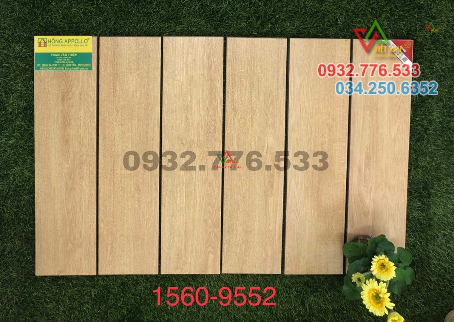 Gạch 15x60 hàng prime cao cấp mã 9552