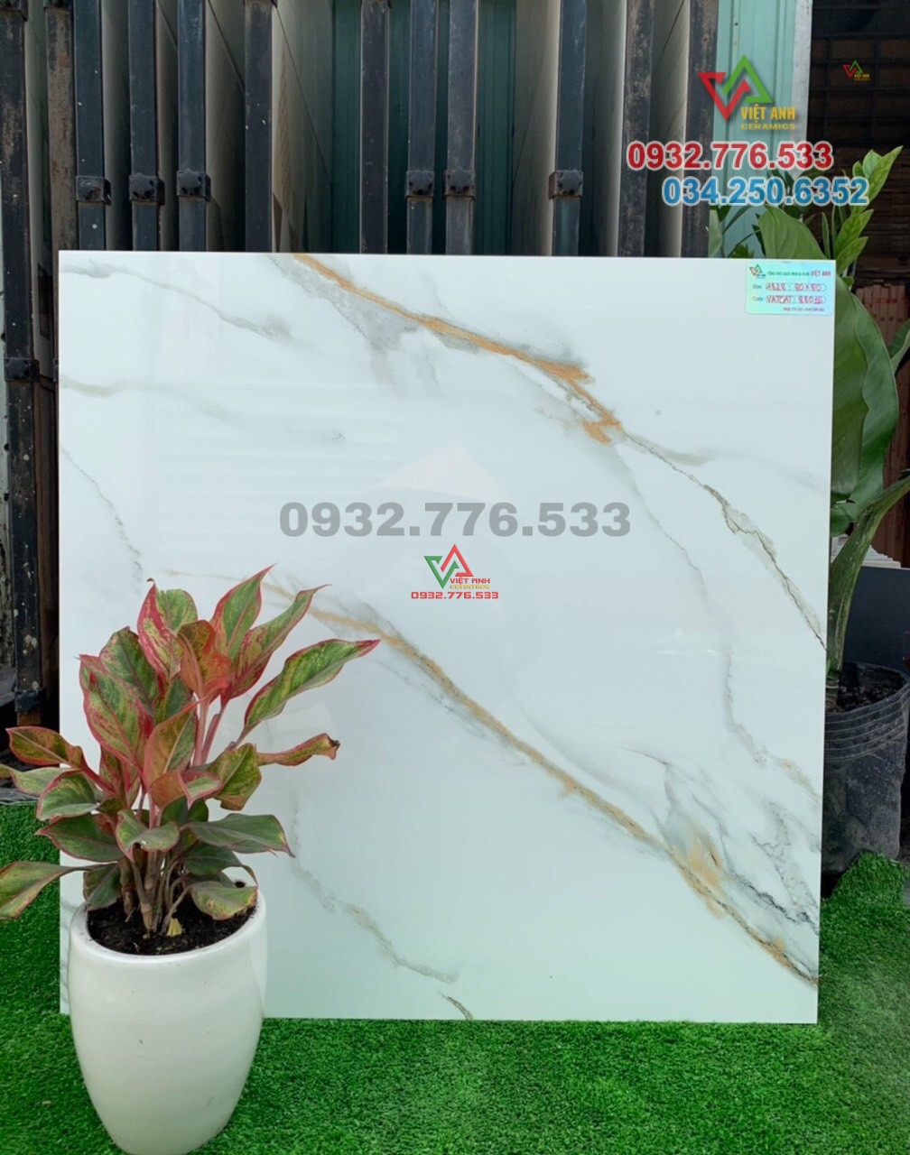 Gạch 80x80 đá bóng kiếng ốp lát mặt tiền