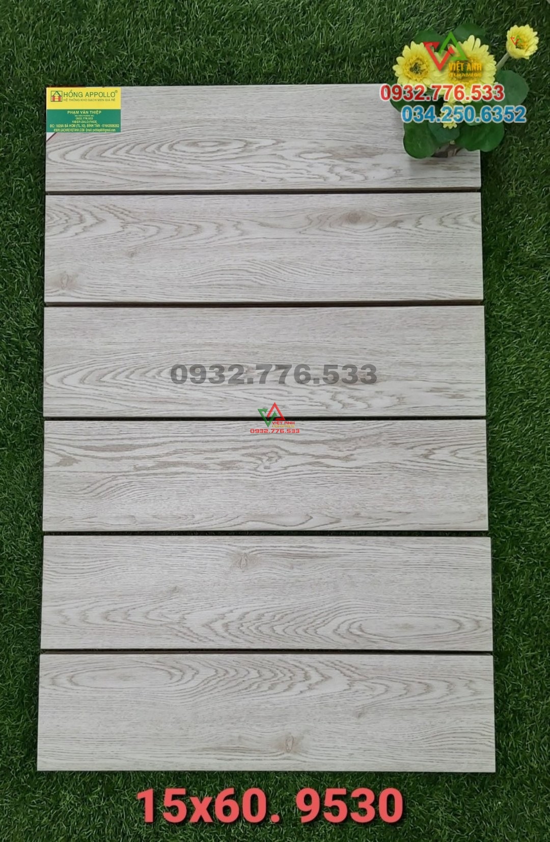 Gạch 15x60 màu xám toát lên vẻ đẹp ngất ngay ngày 9530