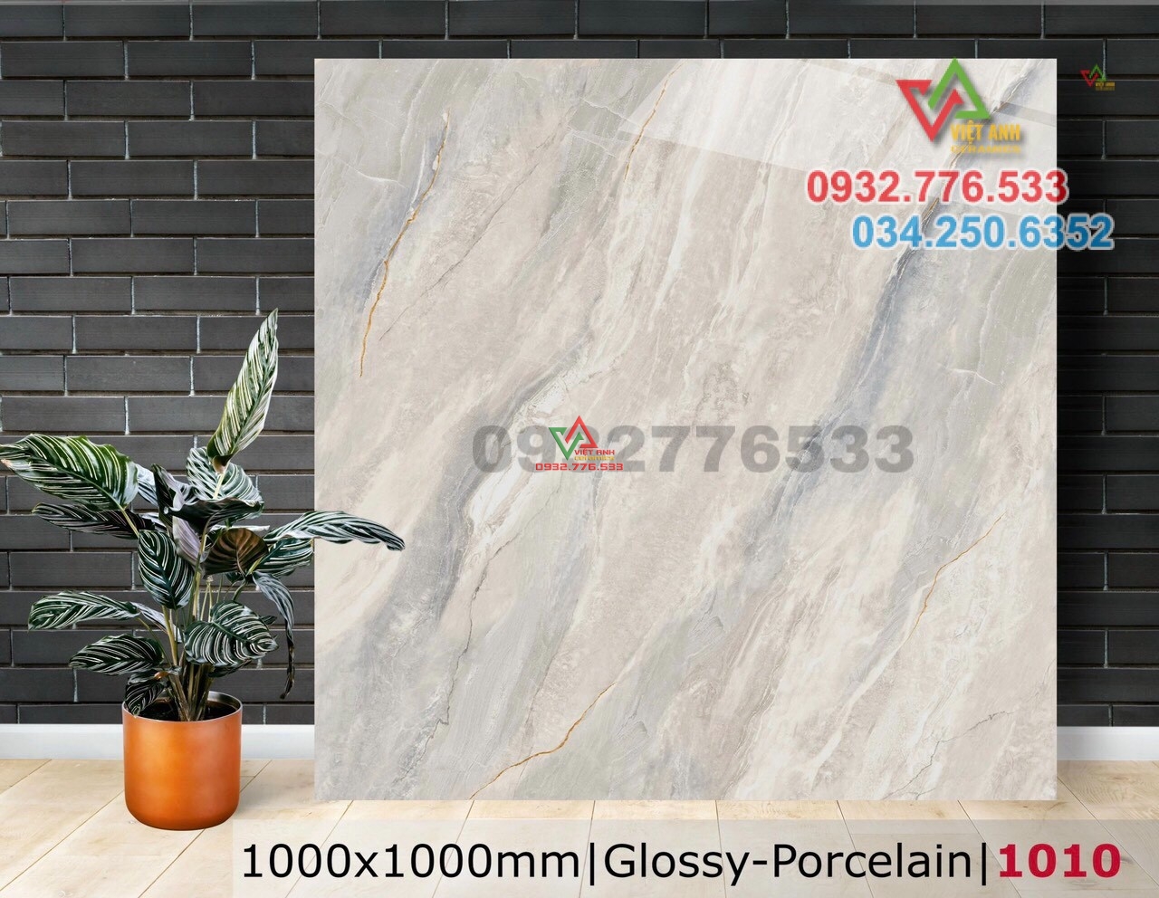 Gạch 100x100 lát nền mẫu mới nhất 1010