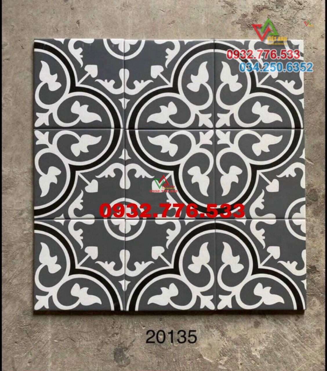 Gạch 20x20 lát nền trang trí tuyệt đẹp