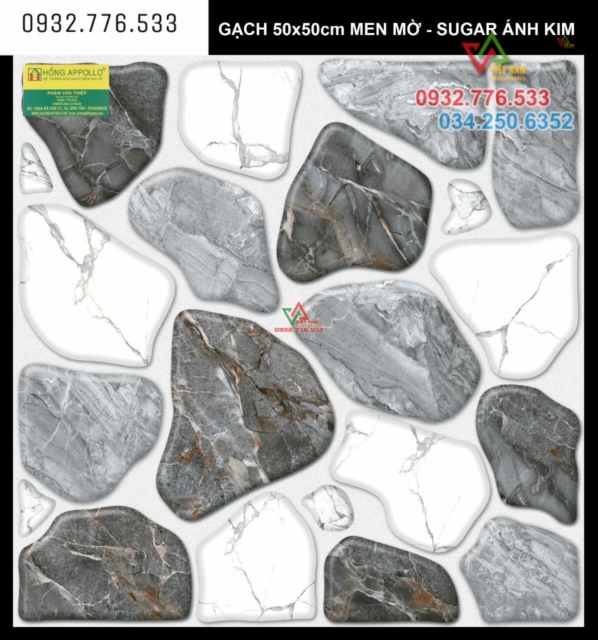 Gạch 50x50 giá rẻ tại miền tây