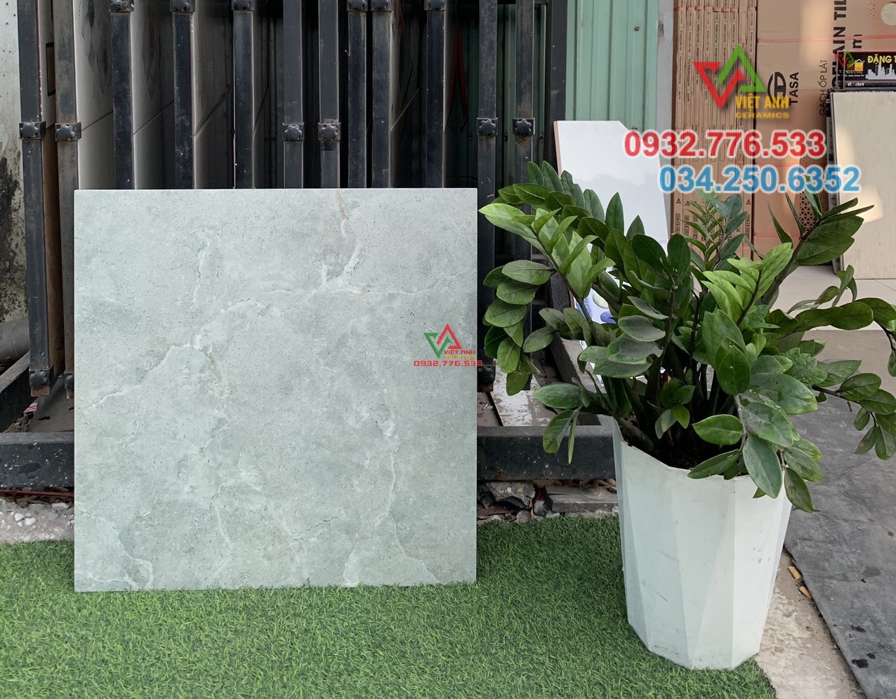 Gạch 60x60 màu xanh ngọc bích hàng sale