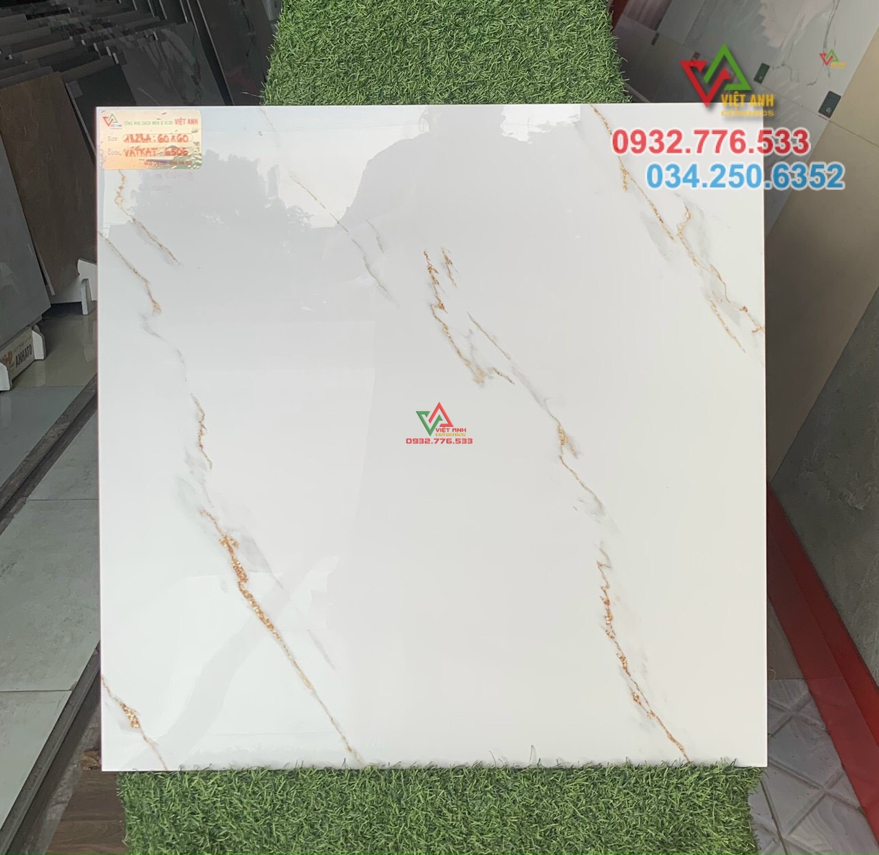 Gạch 60x60 ốp lát mặt tiền