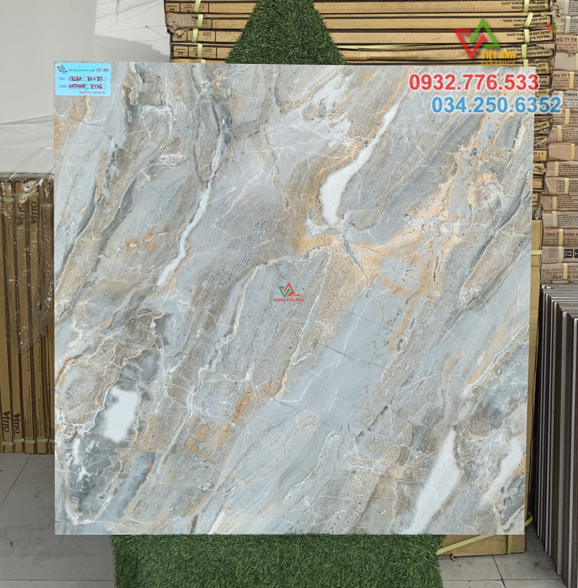 Gạch 80x80 lát nền nhà biệt thự