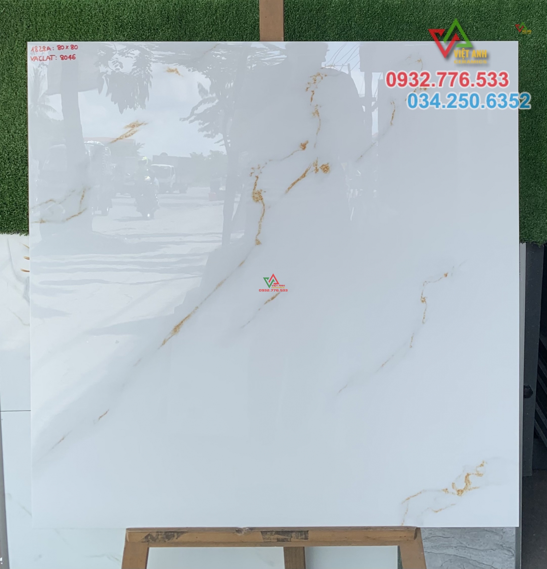 Gạch 80x80 đá bóng kiếng giá rẻ