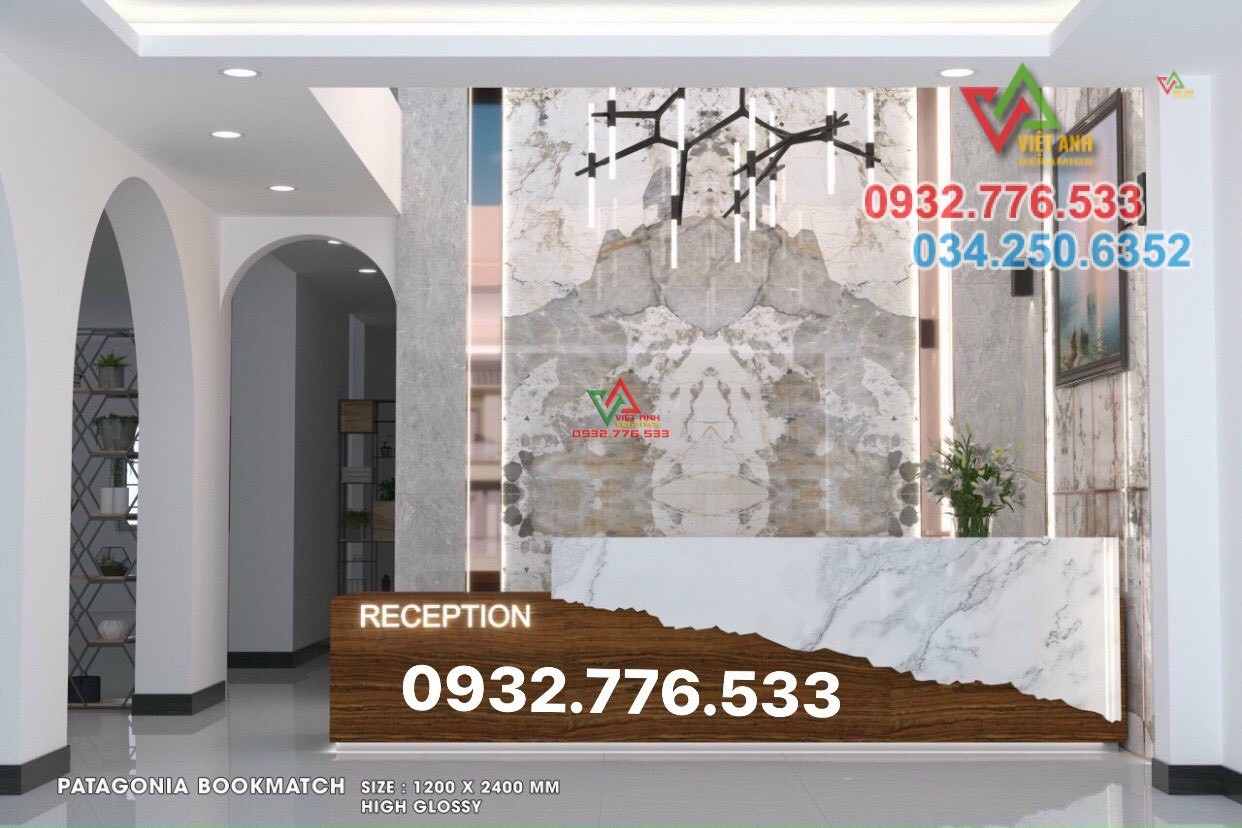 Gạch khổ lớn 120x240 sang trọng quý phái