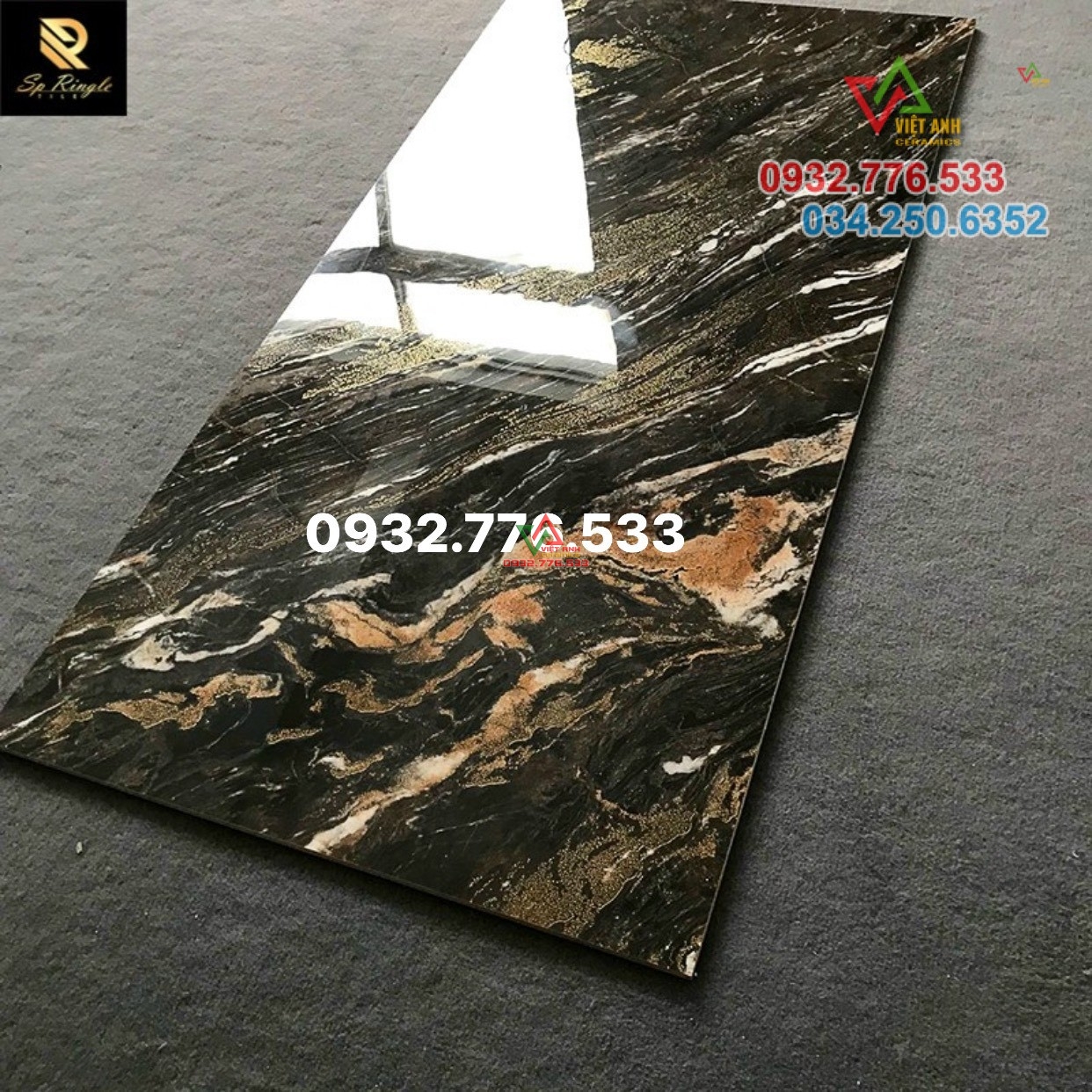Gạch 60x120 đá đồng chất khắc kim cao cấp