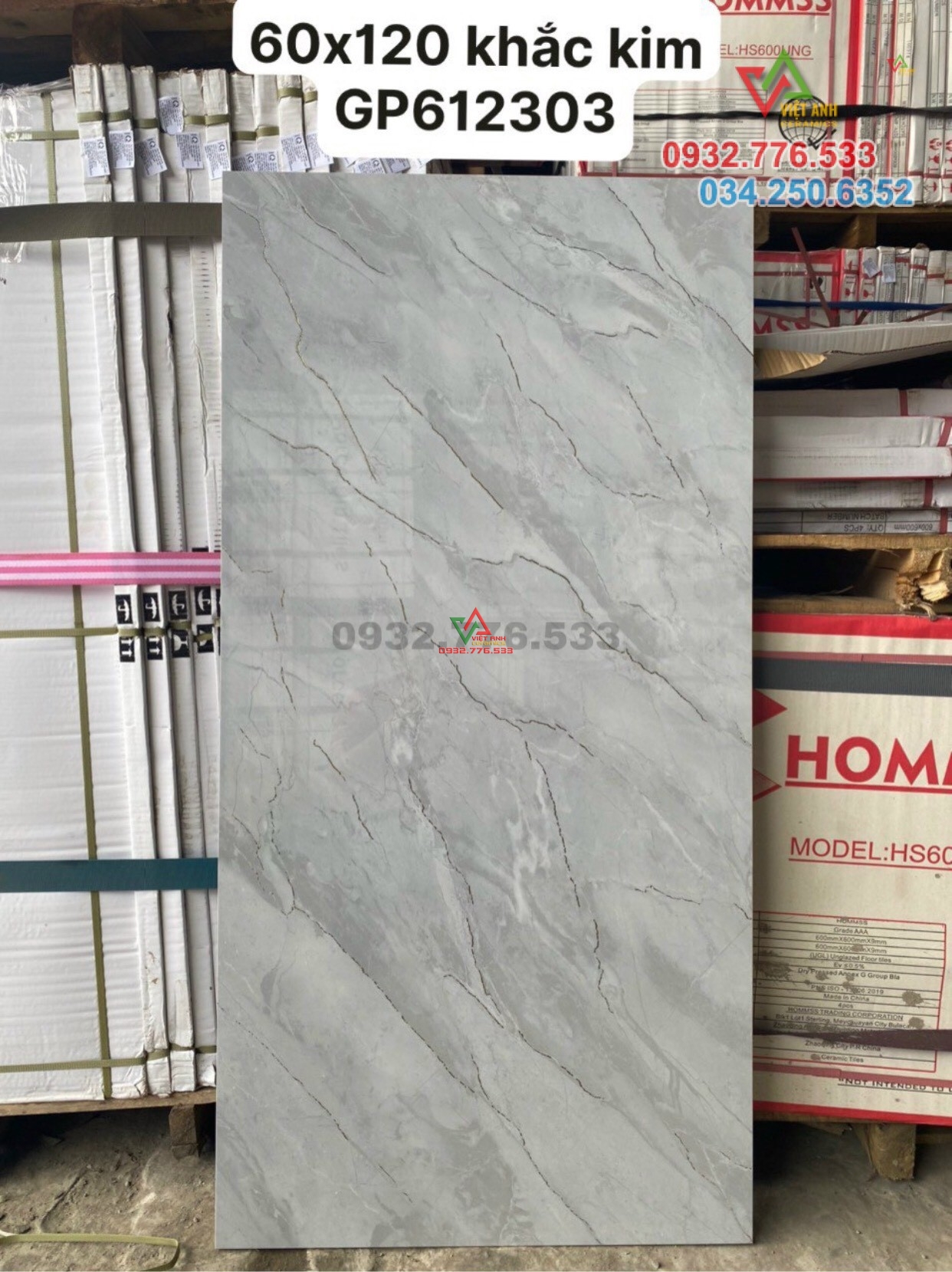 Gạch rẻ việt anh chuyên 60x120 Trung Quốc cao cấp.Gạch bóng kiếng trắng trơn 60x120