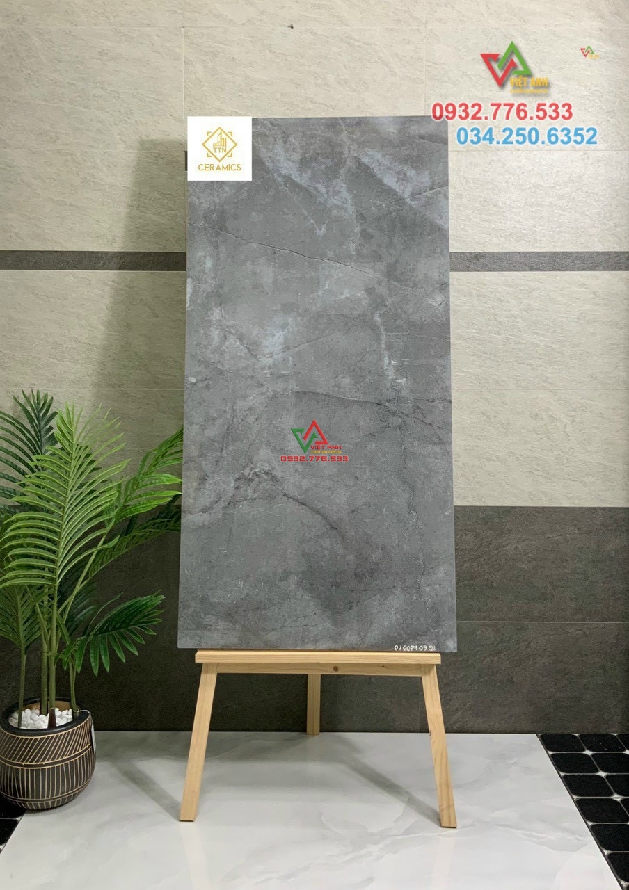 Gạch 60x120 nhập khẩu Ấn Độ màu xám