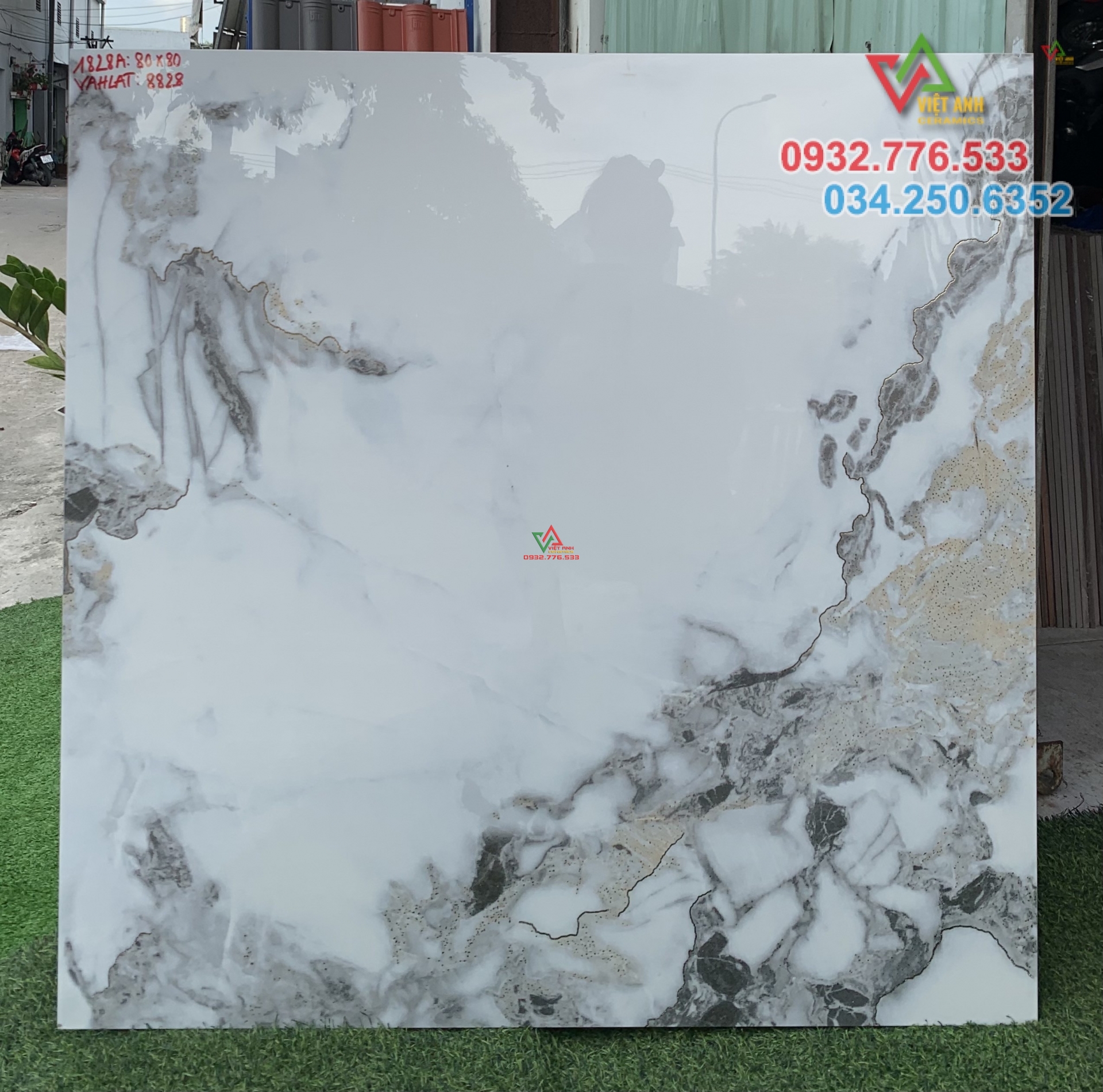 Gạch 80x80 đá bóng kiếng hàng cao cấp