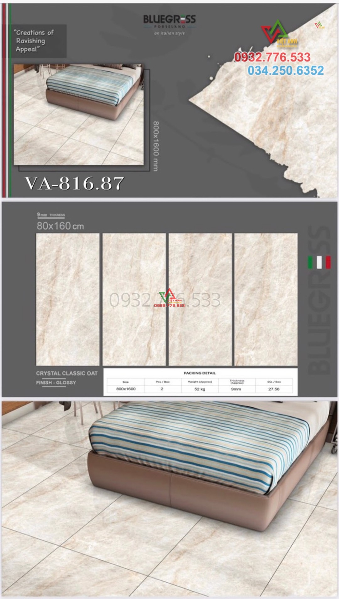 Gạch 80x160 đá bóng kiếng hàng nhập khẩu ốp lát