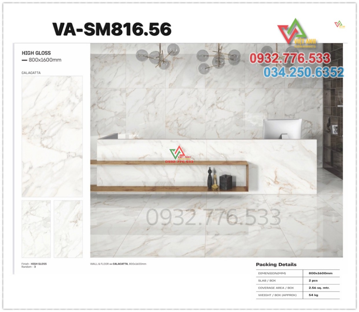 Gạch 80x160 trang trí ốp lát tường nhà quý phái