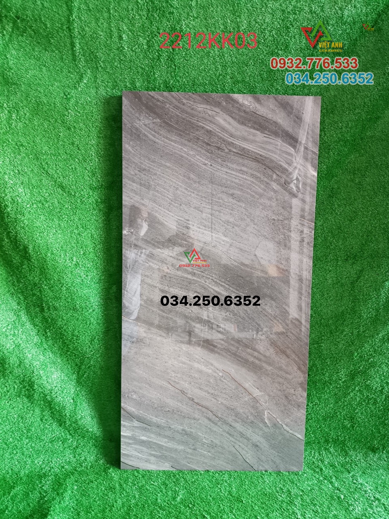 Gạch 60x120 màu xám bóng kiếng hàng TBN