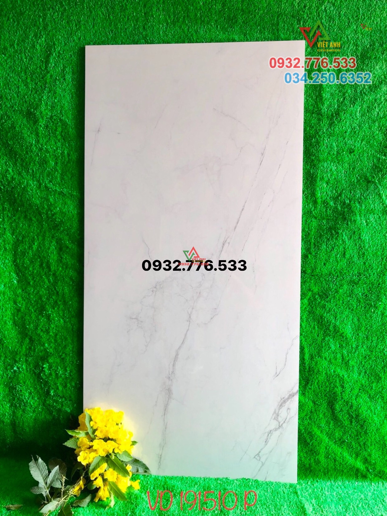 Gạch 75x150 trang trí trung tâm sang trọng