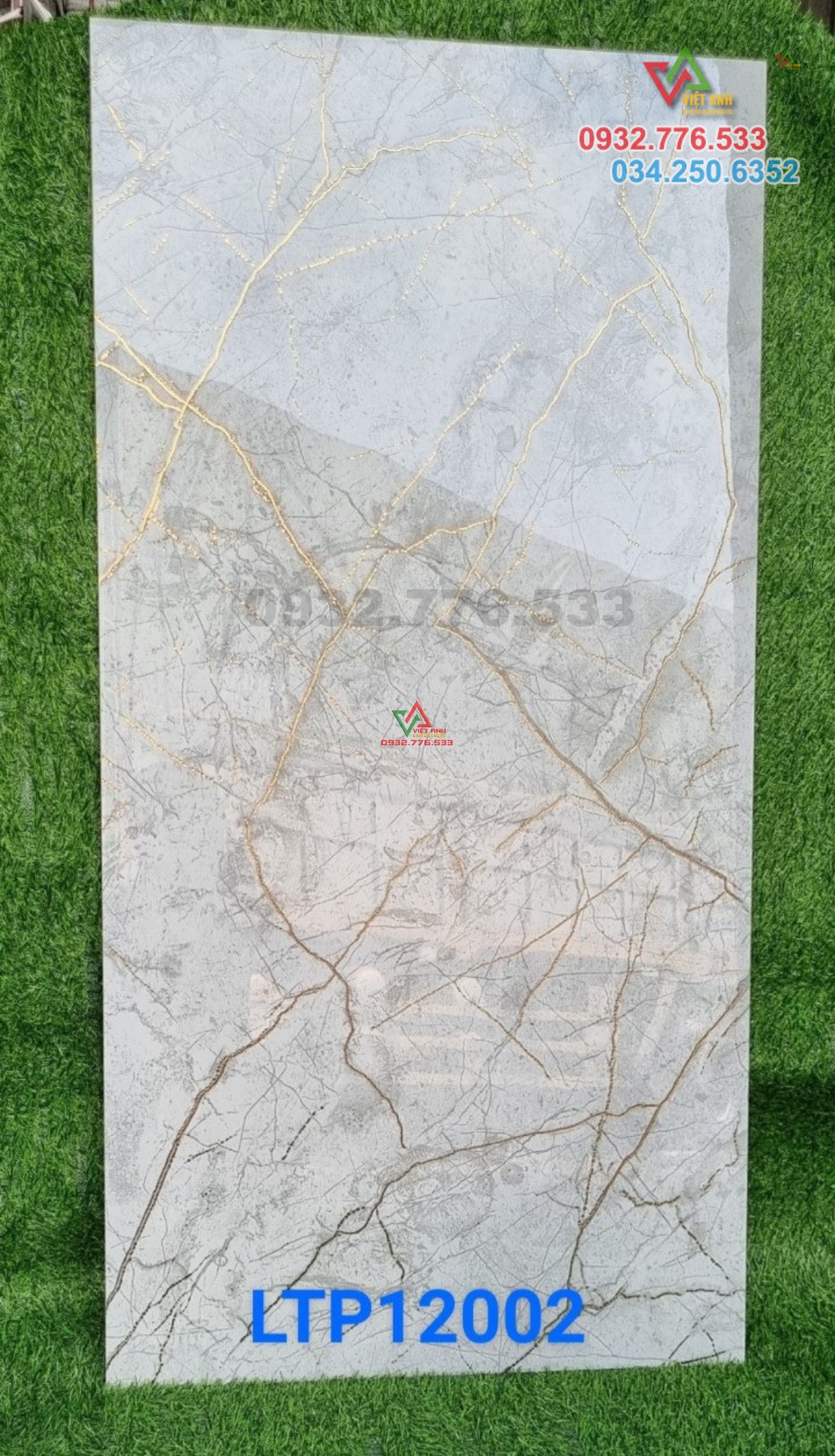 Gạch 60x120 ánh kim ốp nền nhà biệt thự quận 6